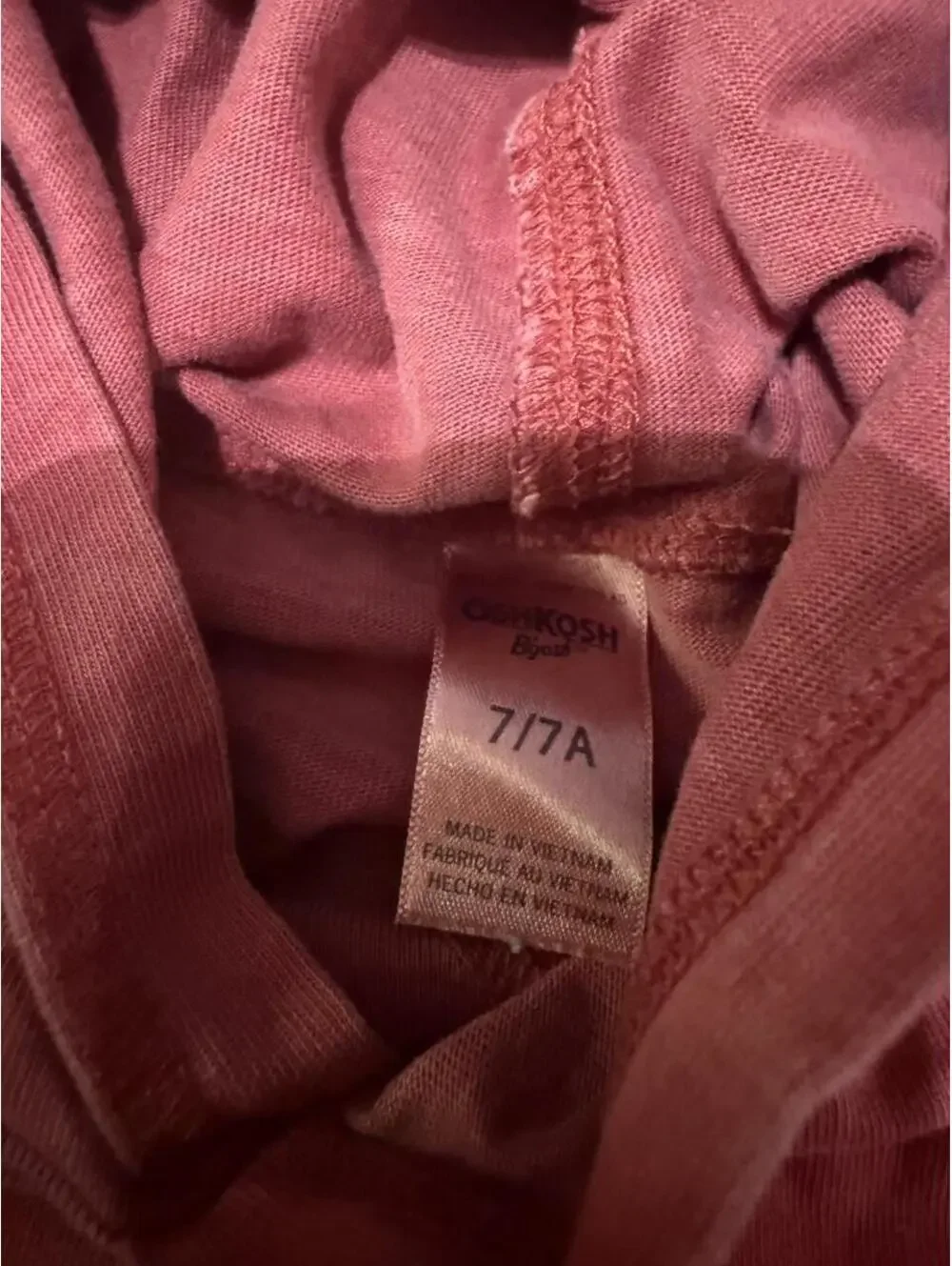 OshKosh B'gosh Kid's Pink and Red Hoody